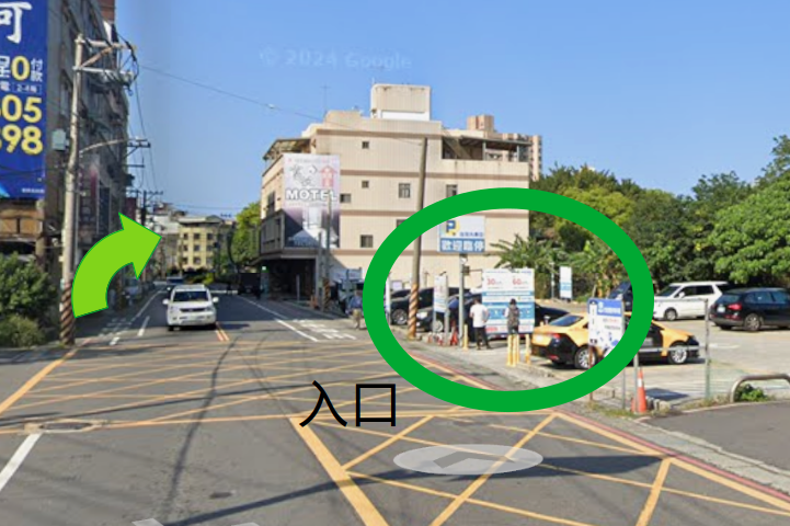 台灣大車位-新北淡水淡海路場位置圖